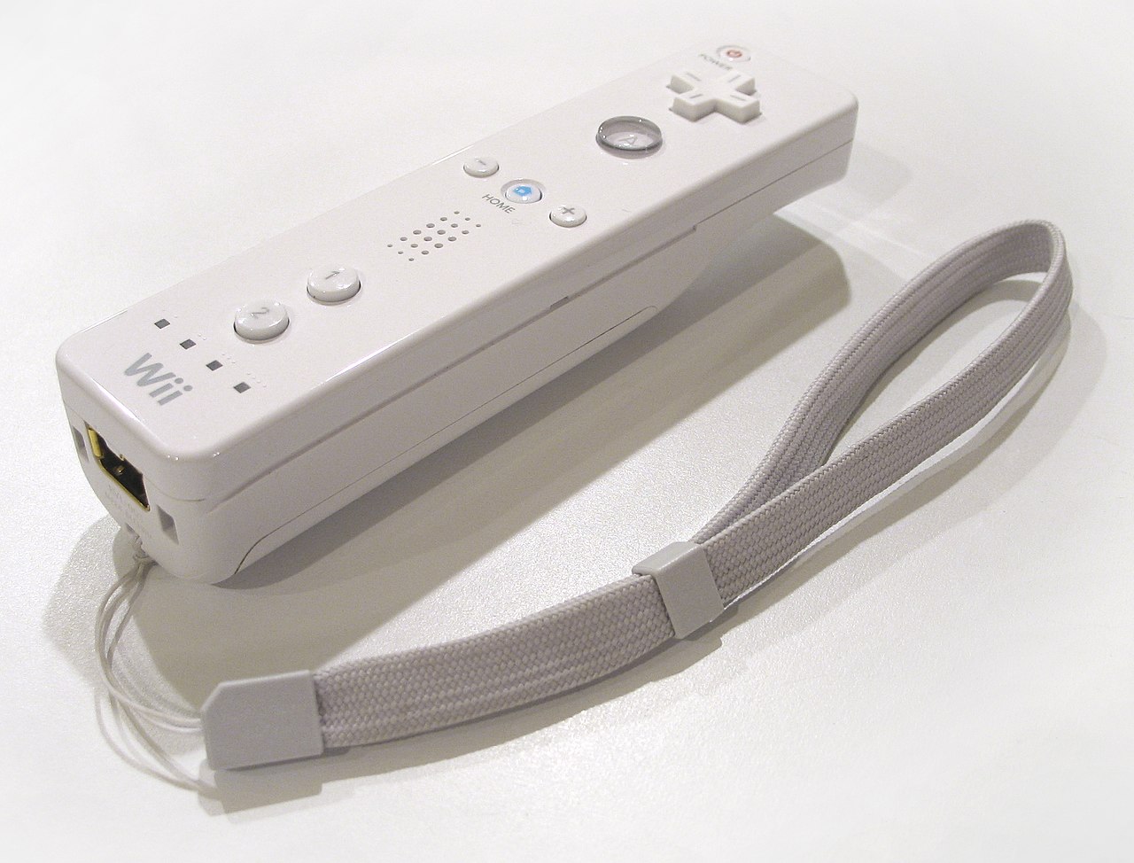 Nintendo Wii Remote controller, the motion-sensing device for the unreleased Bob Ross game